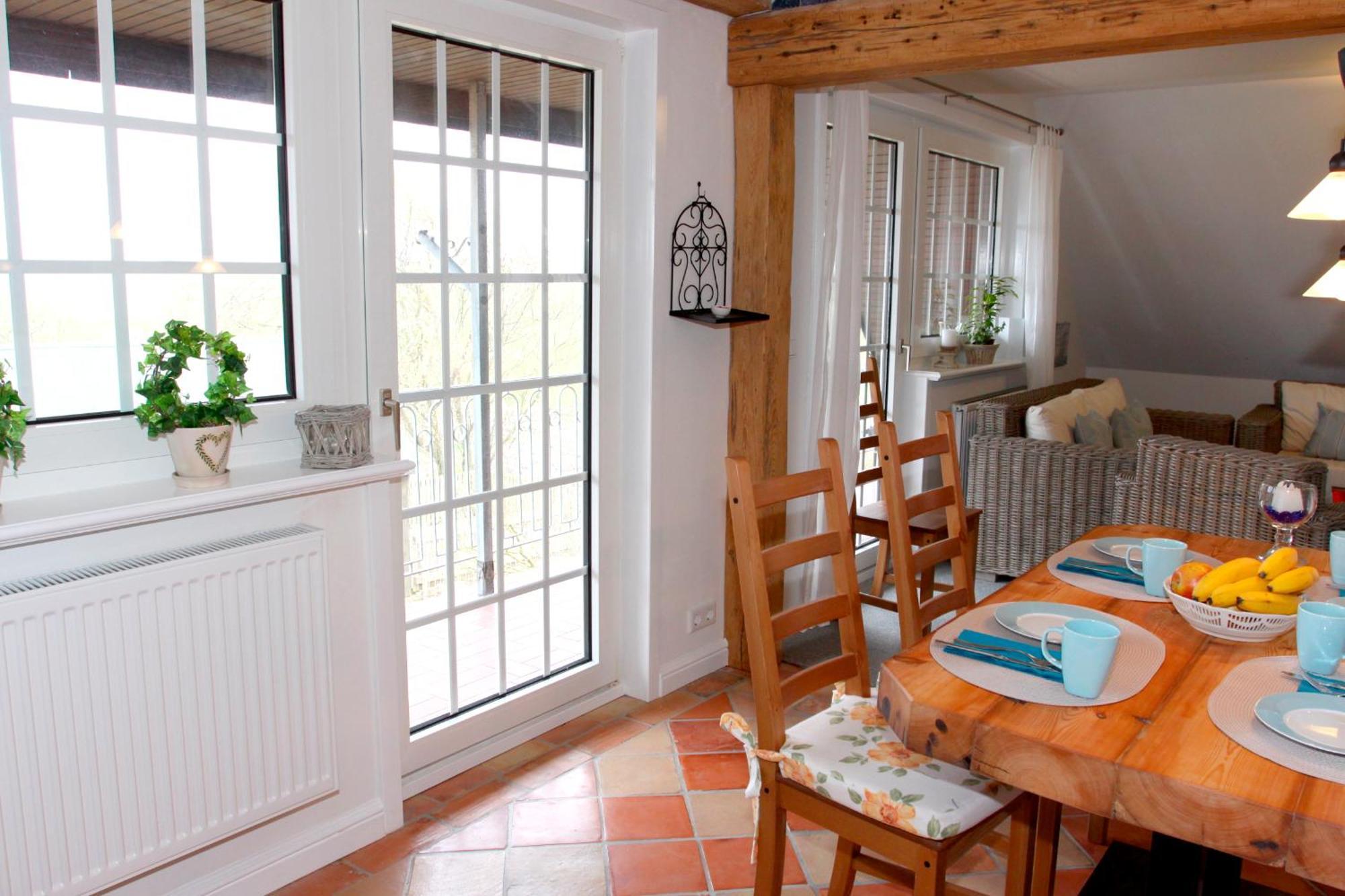 Ferienwohnung Wohnen unter Reet Galmsbull Exterior foto