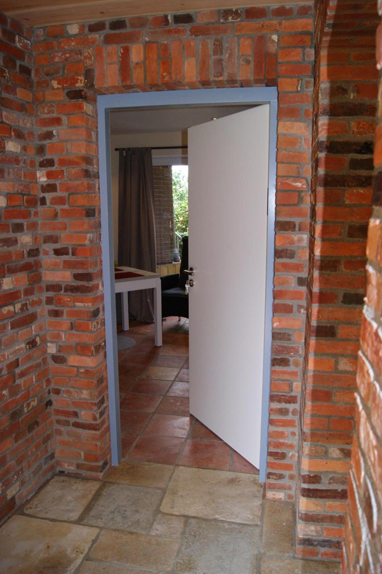 Ferienwohnung Wohnen unter Reet Galmsbull Exterior foto