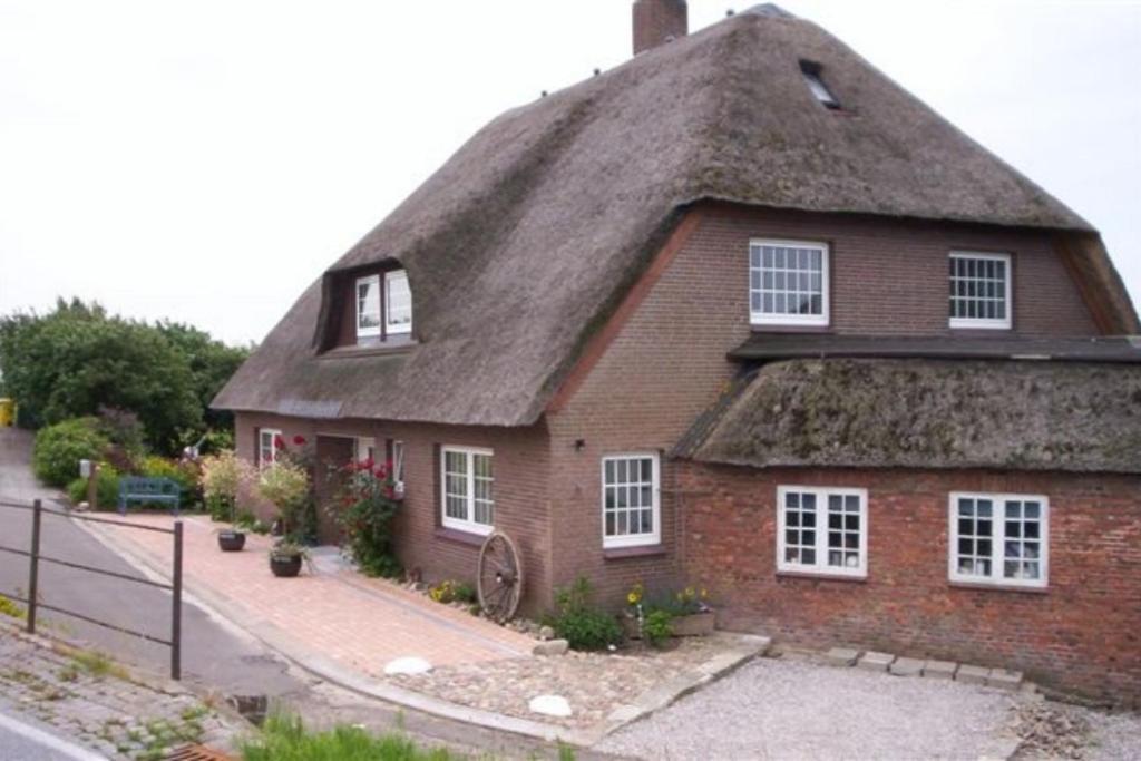 Ferienwohnung Wohnen unter Reet Galmsbull Exterior foto