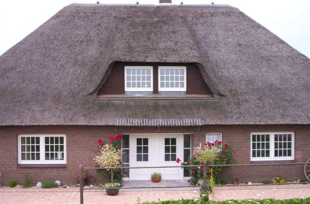 Ferienwohnung Wohnen unter Reet Galmsbull Exterior foto